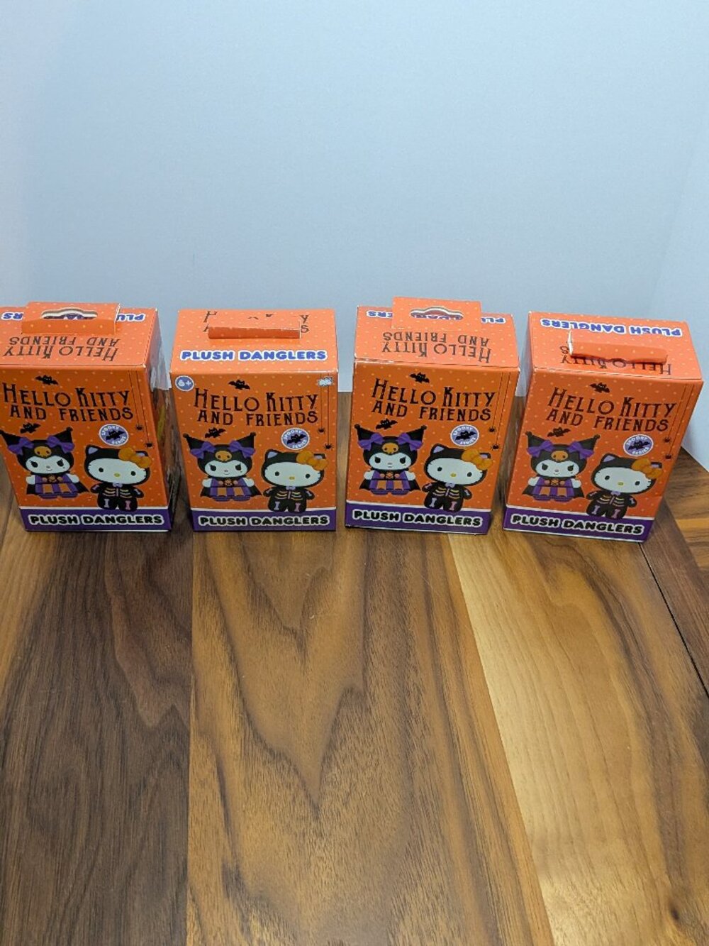 Sanrio Hello Kitty & Friends Halloween Plush Dangler Blind Box Sealed NEW, Qty 4